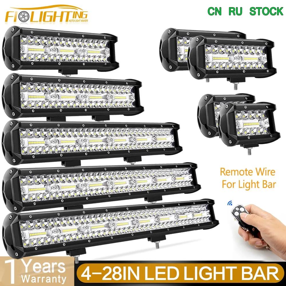 FI  LED Ʈ , ε ׼, Ʈ ATV Ʈ  ̾ ŰƮ, 4x4 LED Ʈ, 60W-480W, 3  4-28 ġ